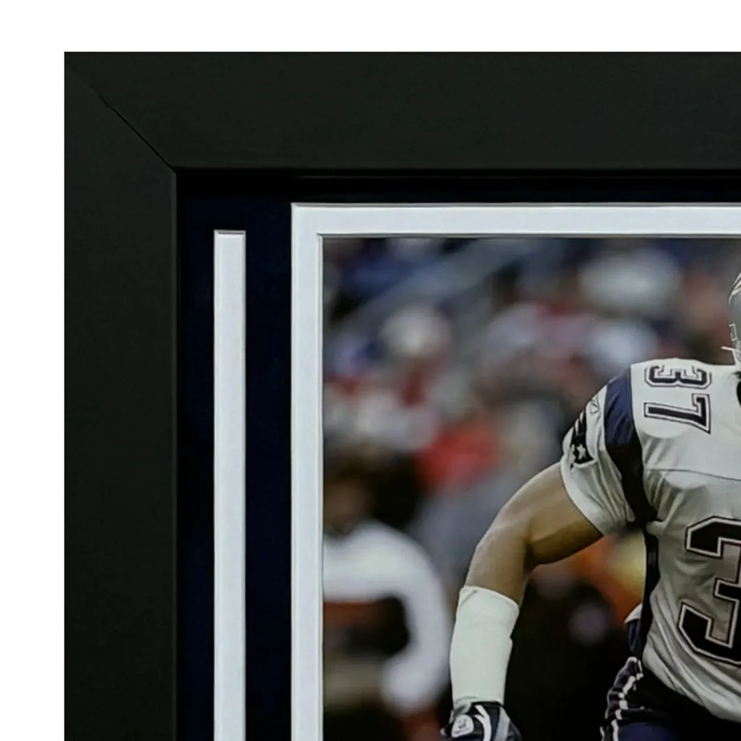 Rodney Harrison  Hand Signed & Framed New England Patriots 8x10 Football Photo