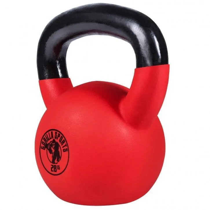 Rubber Coated Kettlebell 28KG