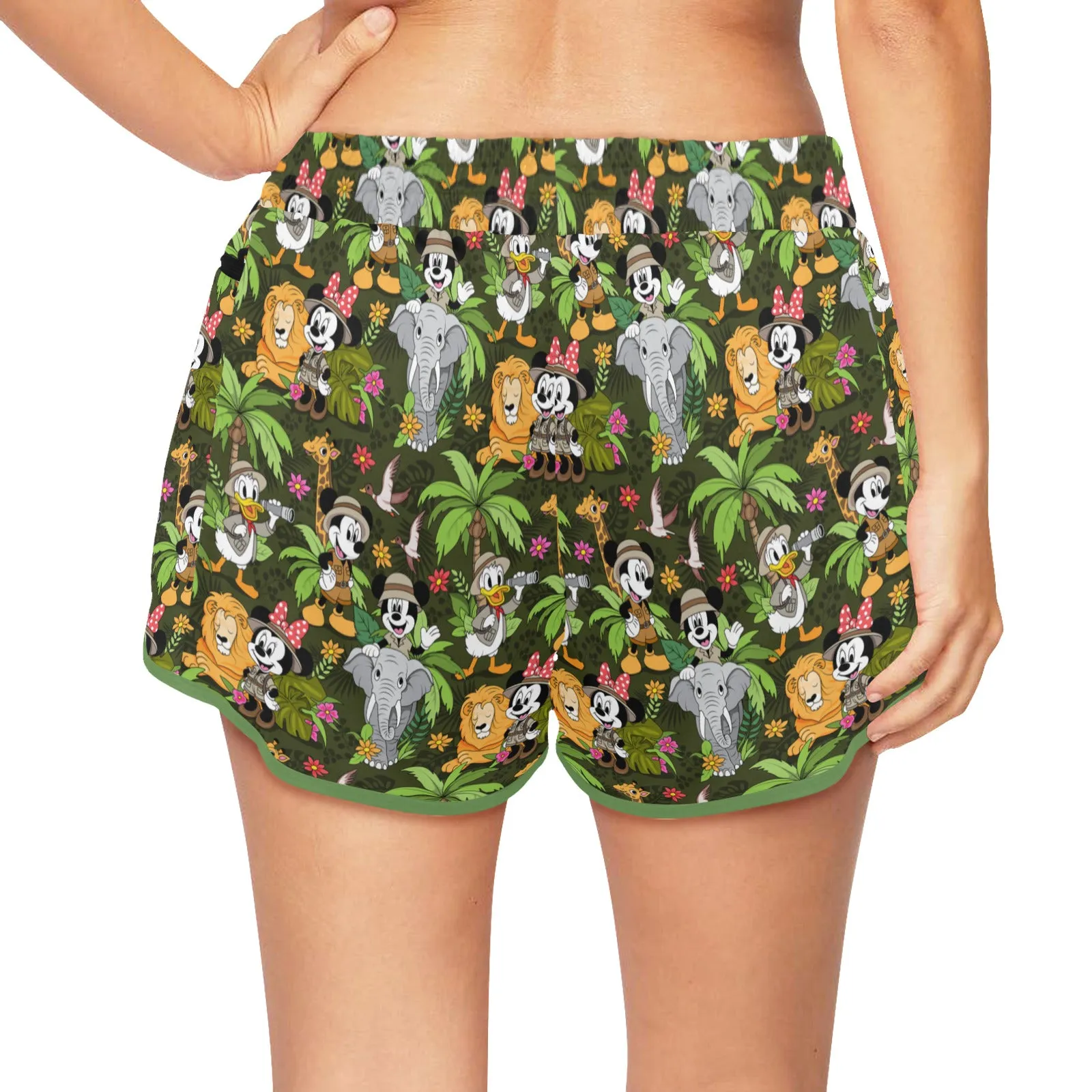 Safari Women's Athletic Sports Shorts