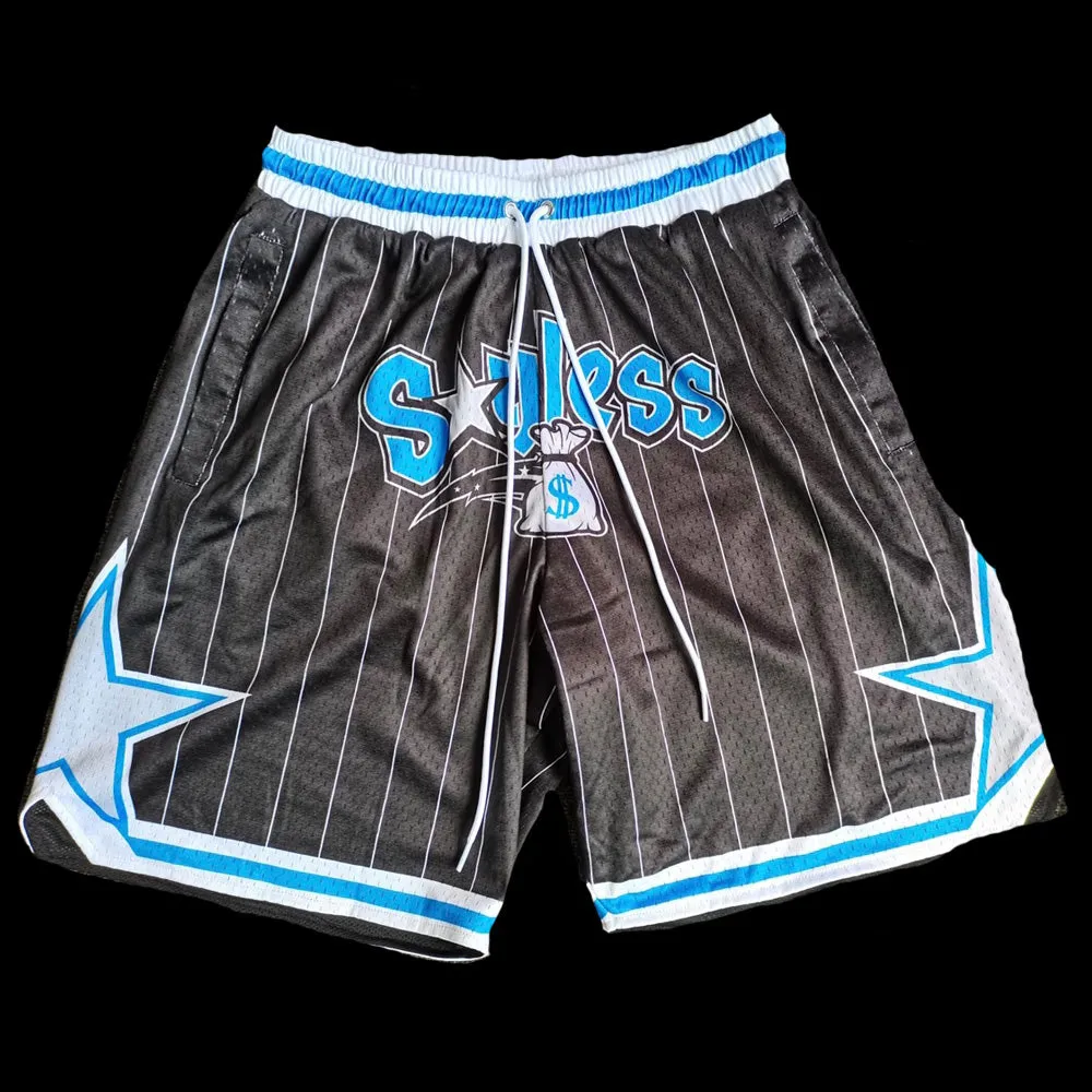 SAYLESS MAGIC PREMIUM BALLER MESH SHORTS (BLACK)