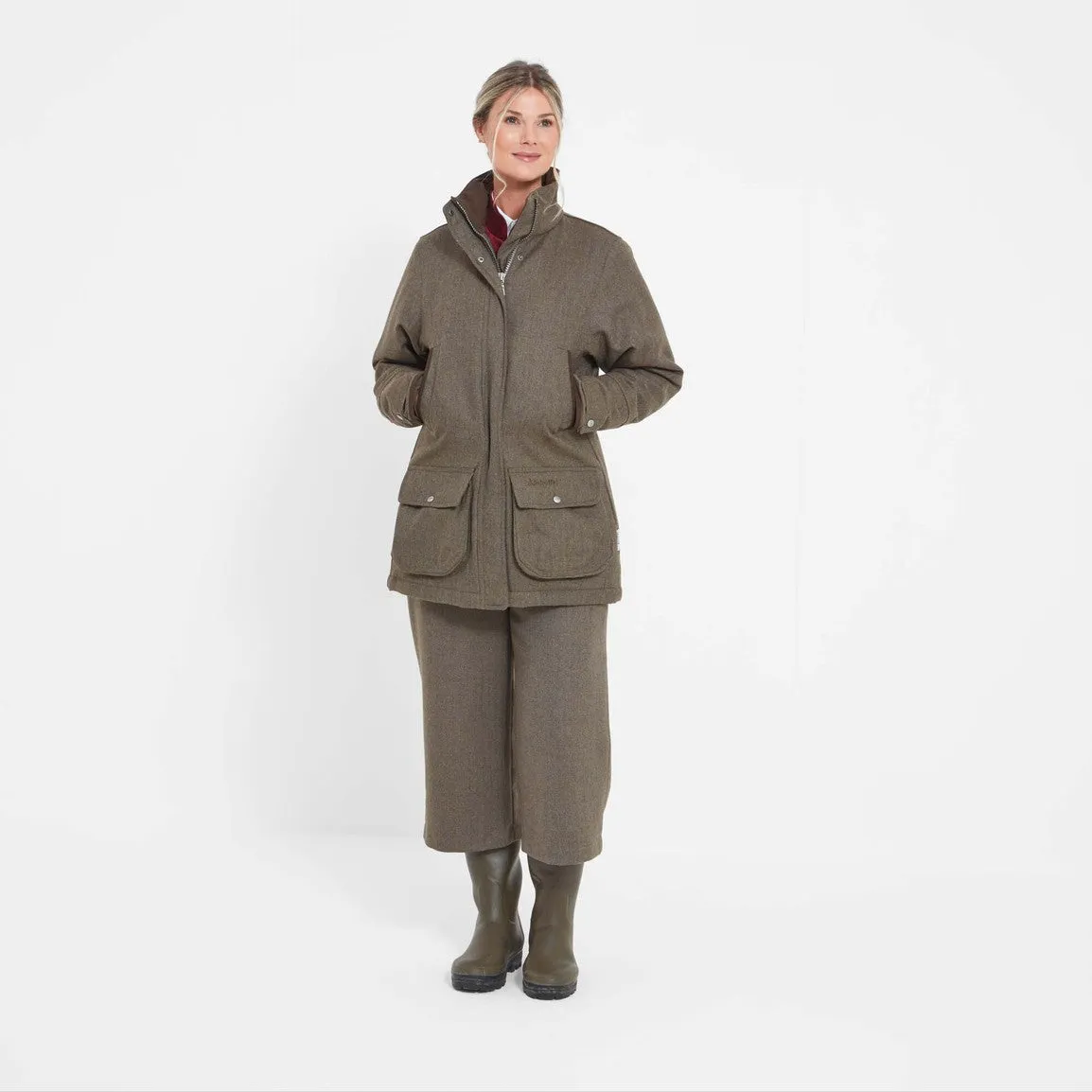 Schoffel Ladies Ptarmigan Tweed Coat