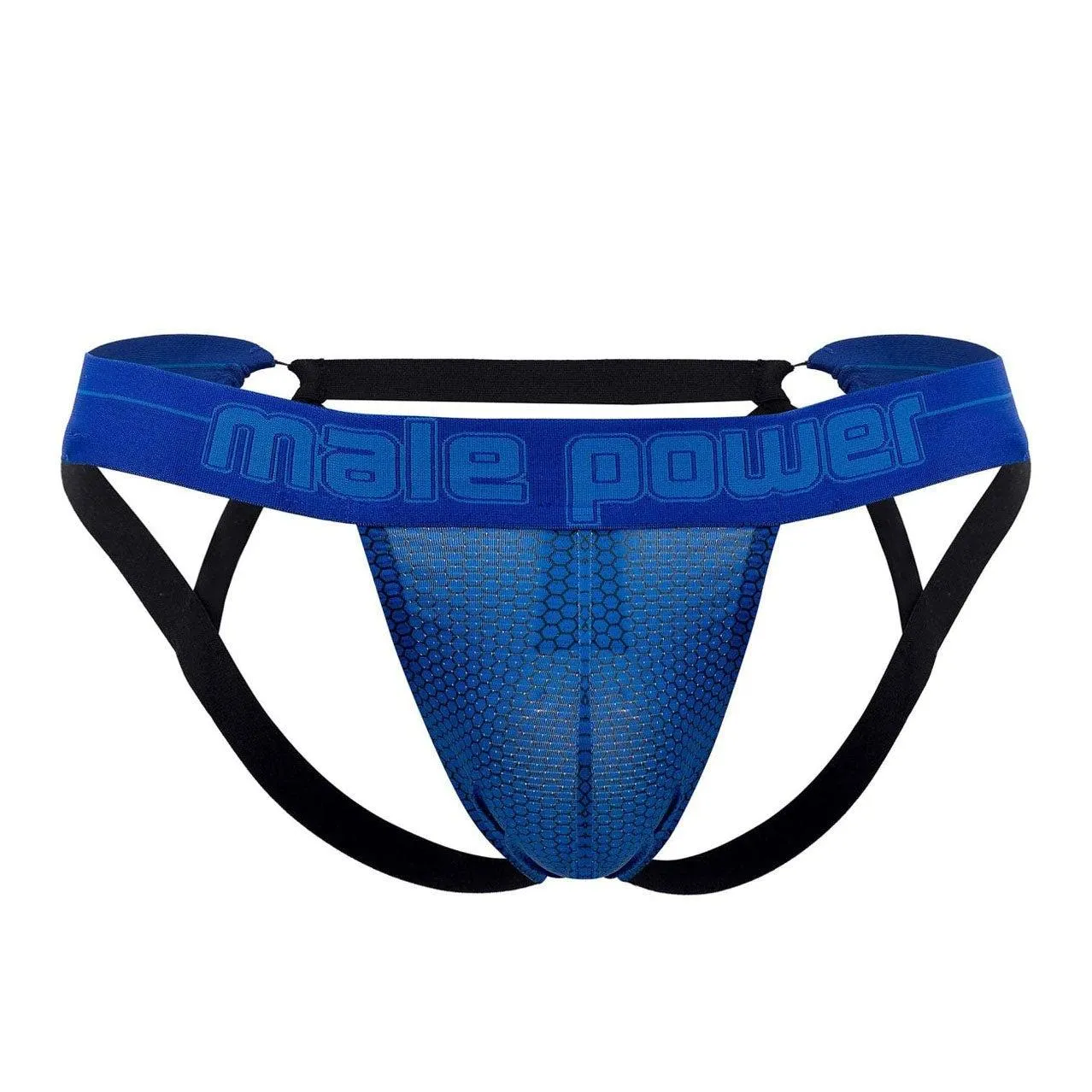 Sexagon Strappy Ring Jock - Small/medium - Royal