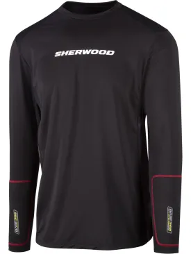 Sherwood T100 Pro Long Sleeve Shirt Senior