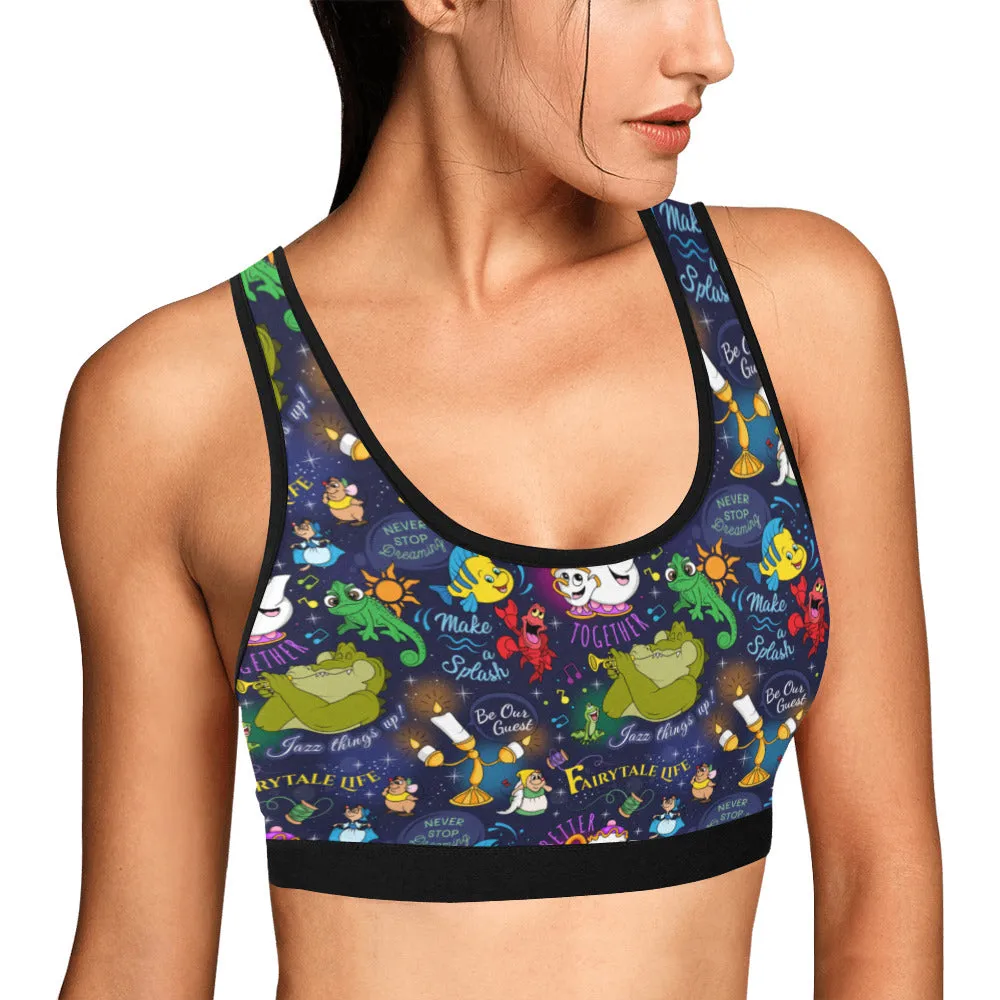 Sidekicks Women's Athletic Sports Bra