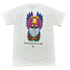 SMA Skateboarding Hall Of Fame 2024 White Short Sleeve Series 2 T-Shirts