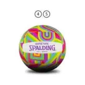 Spalding Gametime Netball Size 5 Kaleidoscope