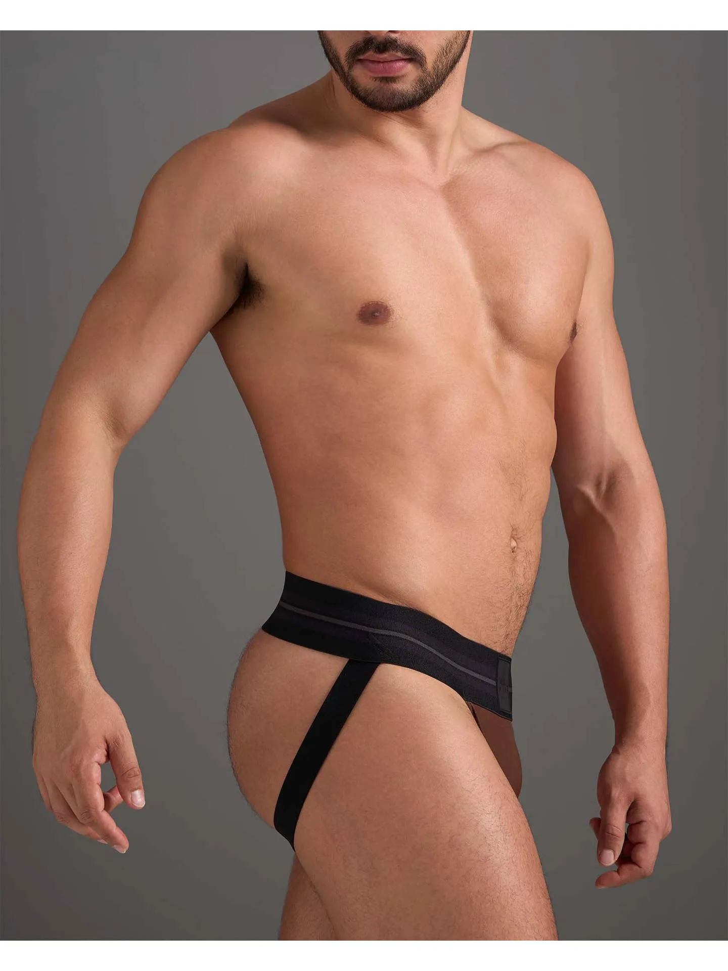 TEAMM8 Flex Jockstrap - Faux Leather Saddle