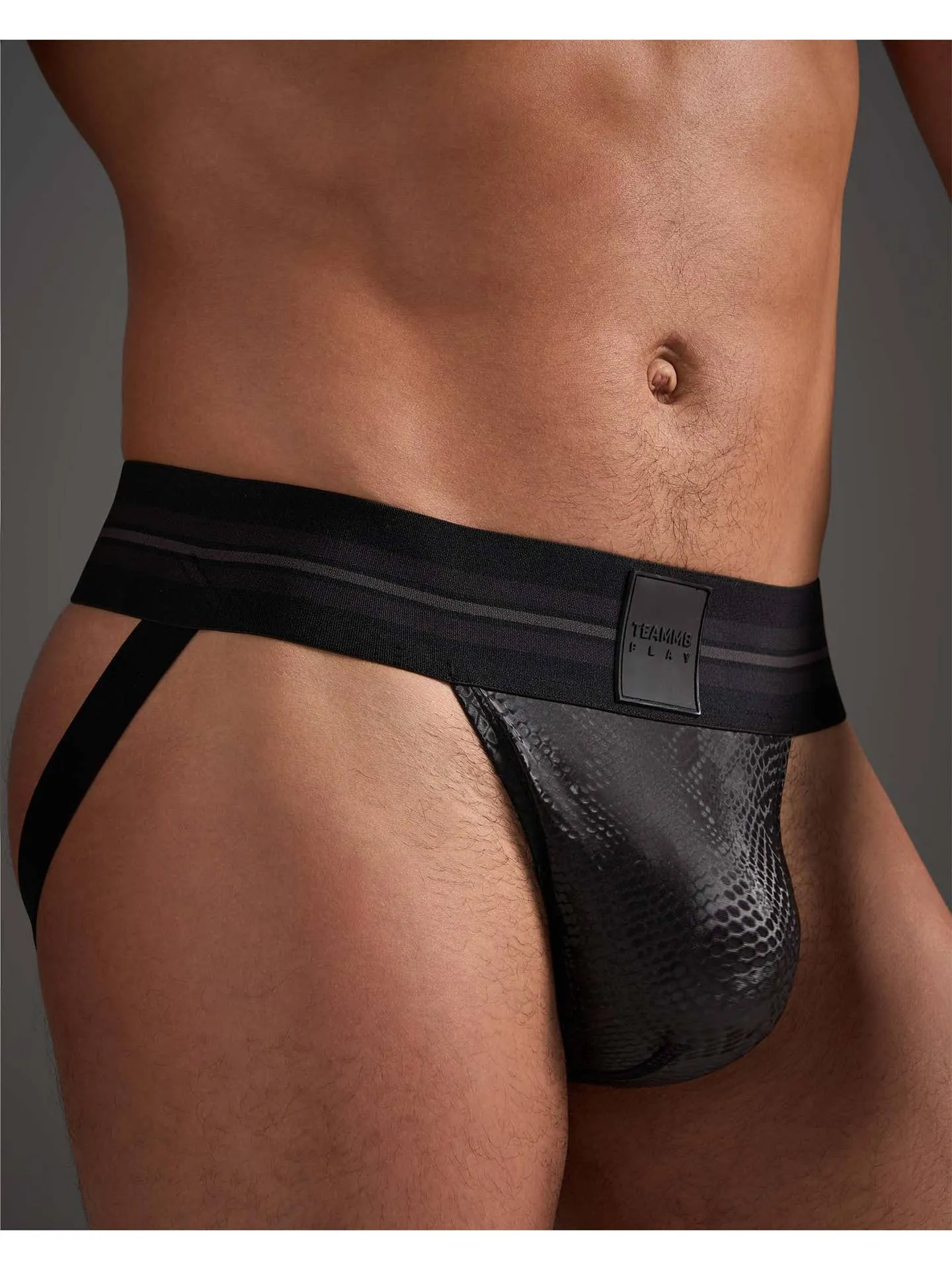 TEAMM8 Flex Jockstrap - Python Black