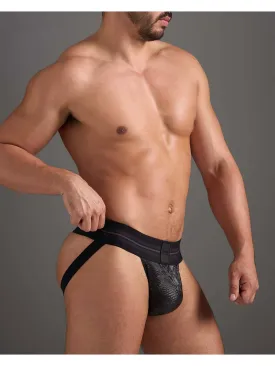 TEAMM8 Flex Jockstrap - Python Black