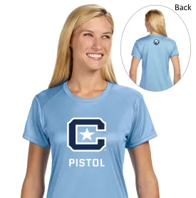 The Citadel, Club Sports - Pistol, A4 Ladies' Cooling Performance T-Shirt