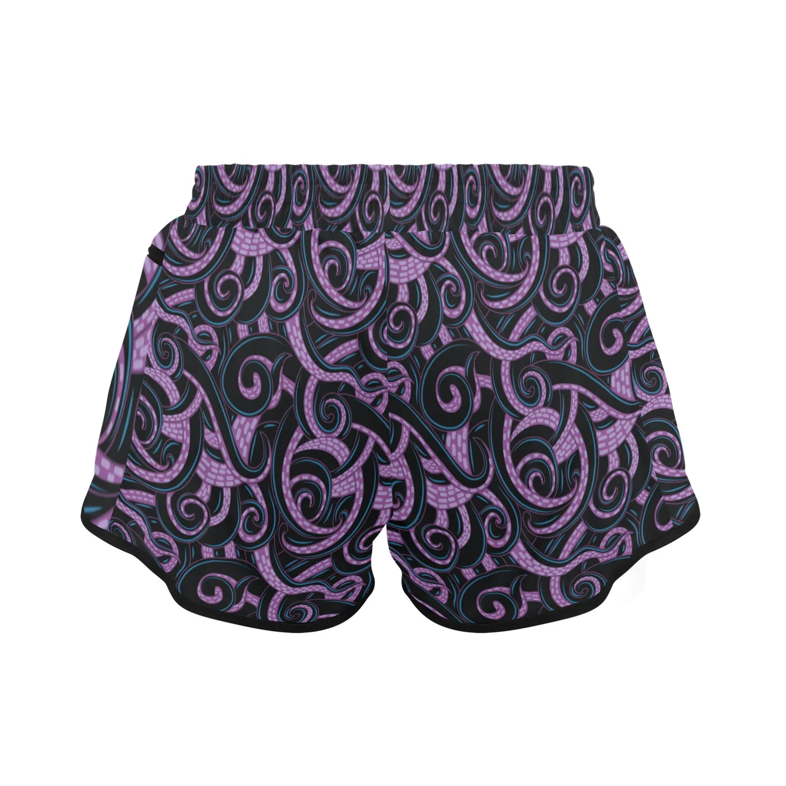 Ursula Tentacles Women's Athletic Sports Shorts