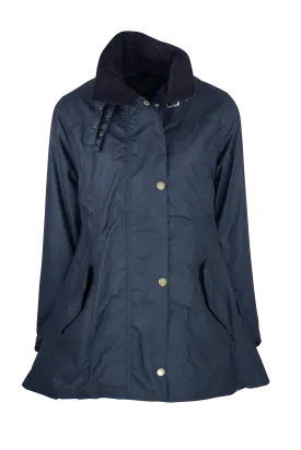 W02 - Women's Olivia Waxed Jacket - NAVY