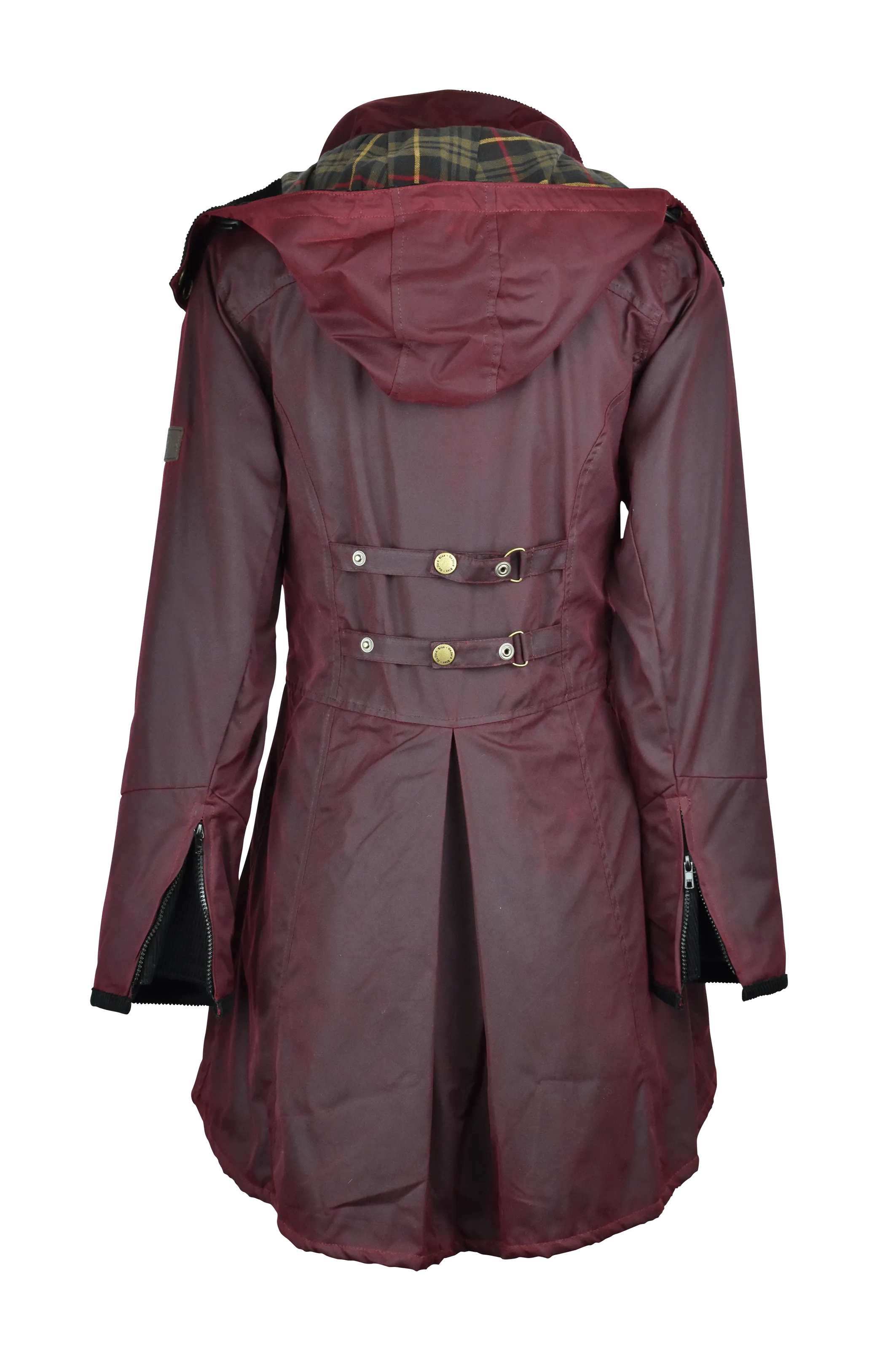 W02 - Women's Olivia Waxed Jacket - PLUM