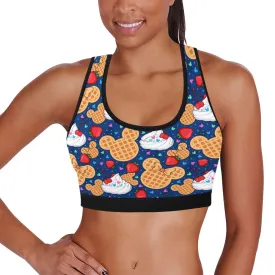 Waffles Women's Sports Bra