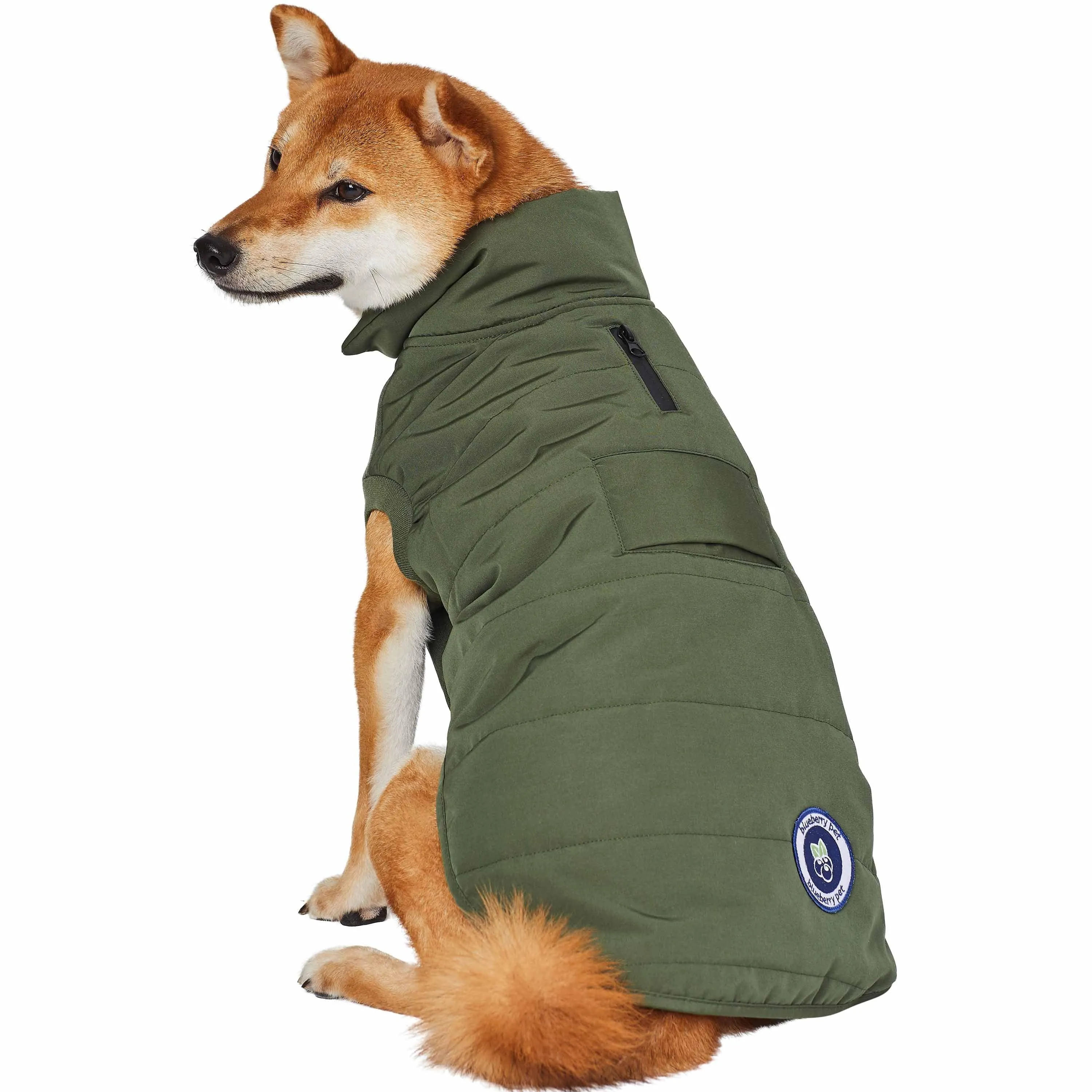 Windproof Waterproof Quilted Dog Puffer Jackets