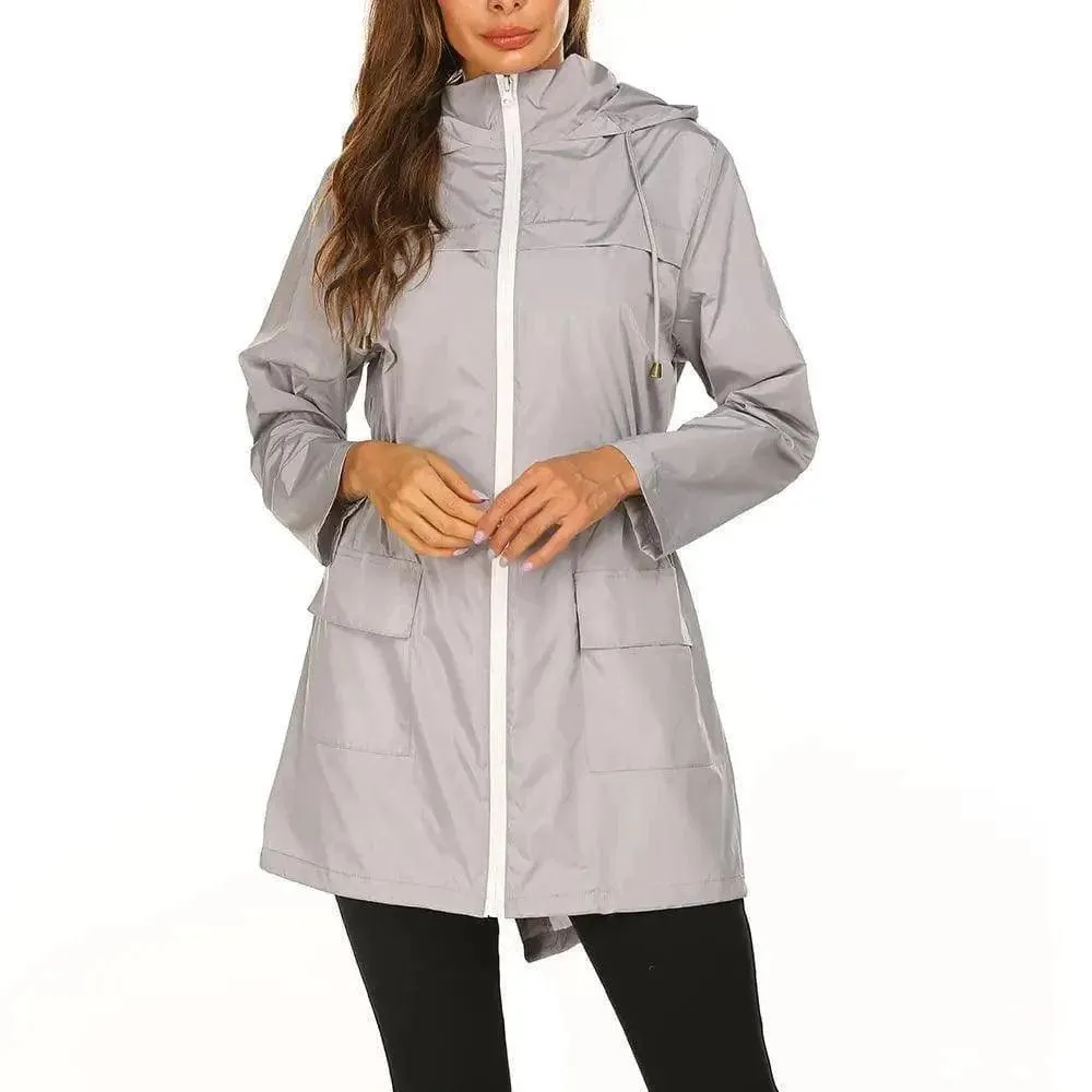 Women's Yoga Wear Hooded Jacket